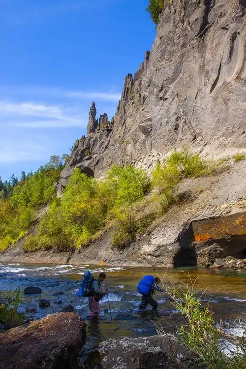 美轮美奂的长白山锦江大峡谷