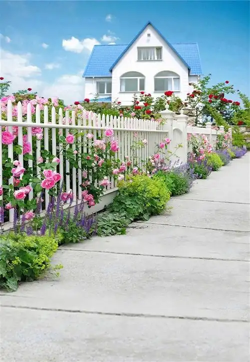 花园摄影背景图