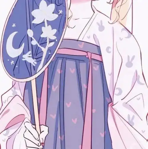 古风闺蜜头像高冷vs可爱2