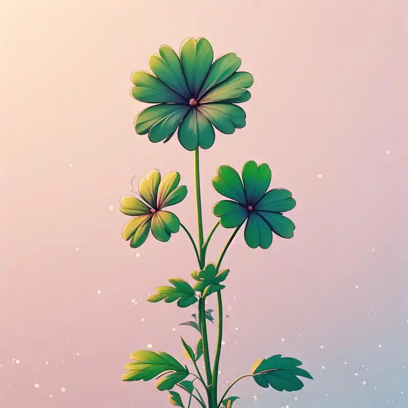 92四叶草头像,微信好运加持!