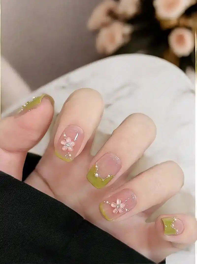 真的好夏天,绿色清凉一夏的感觉干净简约,可爱又甜妹的感觉95吼吼看