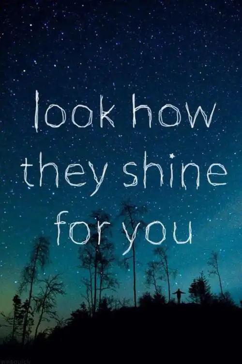 文字句子英文星空壁纸