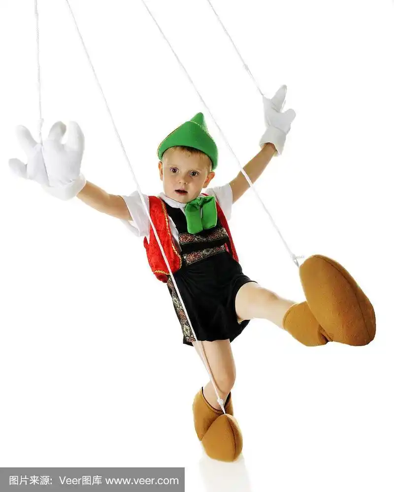 舞蹈,牵线木偶,可爱的,手套,木偶