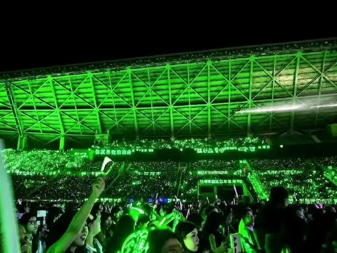 王源绿海#这像源儿的个人演唱会  小汤圆应援80了啊!