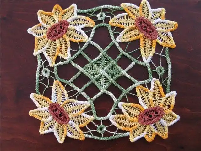 【钩针花样】大师钩编花样,美呆了