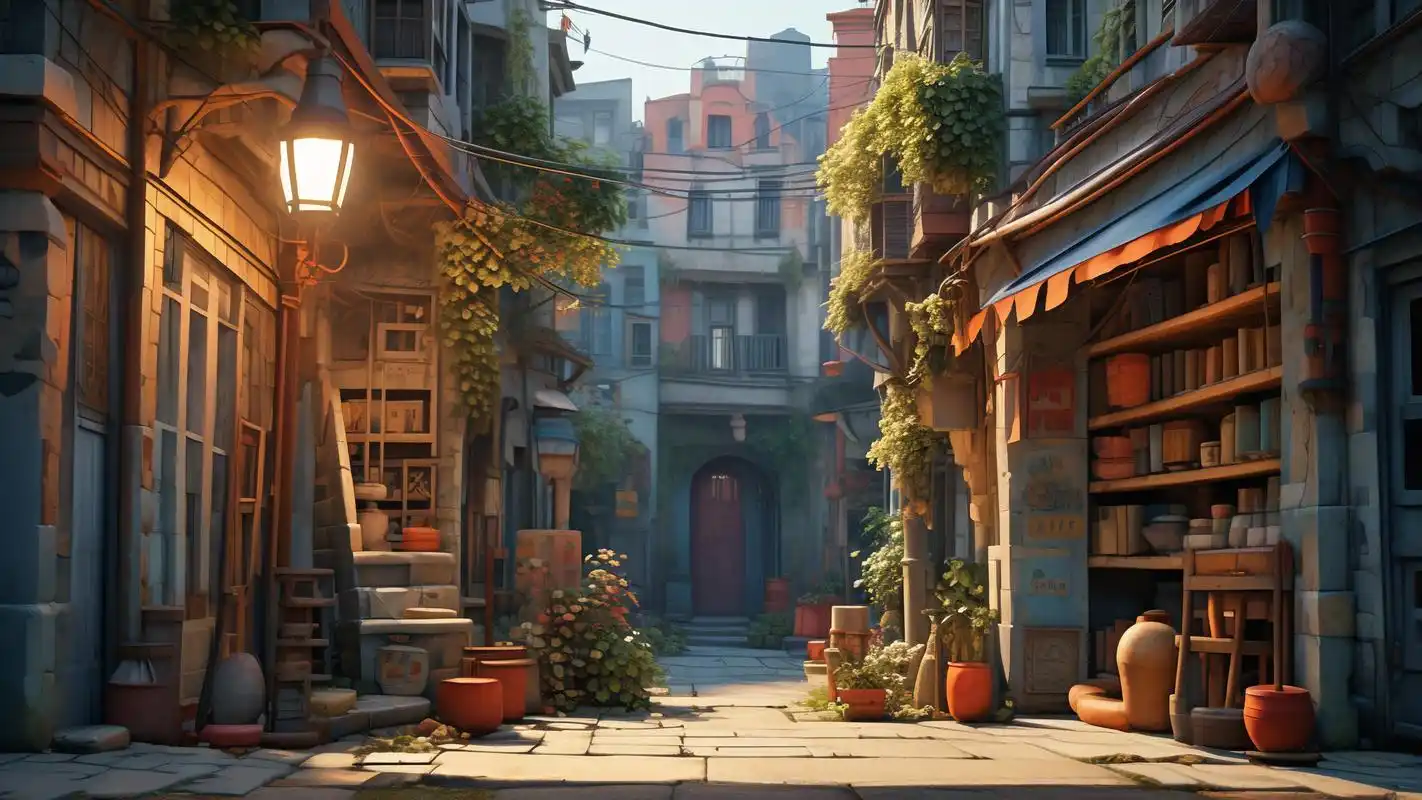 动漫街景背景图94一眼就爱上系列!