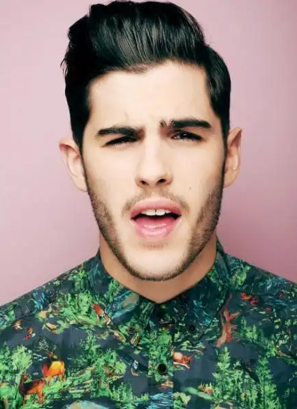 欧美男生大背头发型 轻松变帅气型男(3)