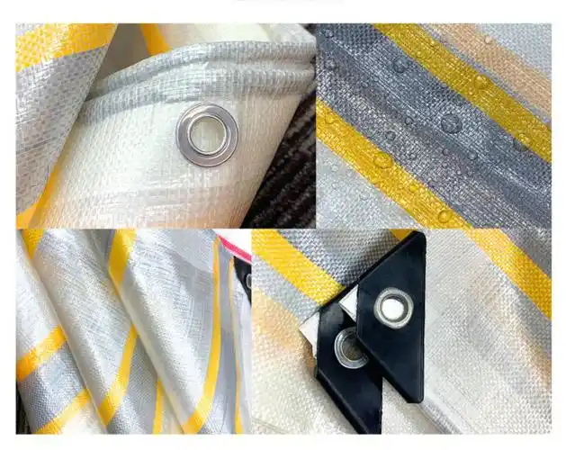 金潮篷布超轻防雨布防水布加厚货车篷布金色防晒防潮遮阳遮雨棚布户外