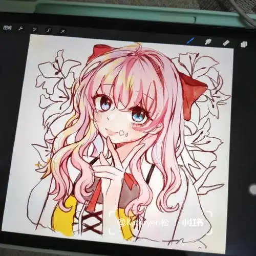 第一次用平板画画