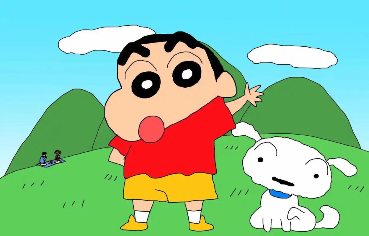 有没有蜡笔小新的高清电脑壁纸呀