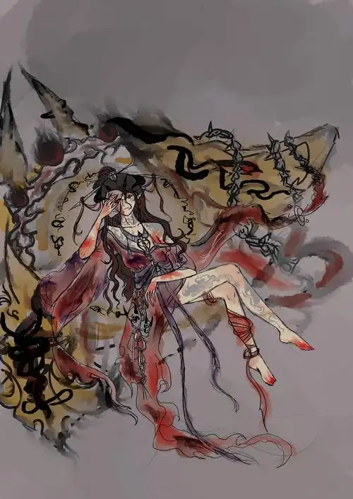 南疆恶鬼|插画|创作习作|moji_ulrica - 原创作品 - 站酷 (zcool)