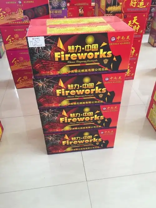 中南烟花绽放世界