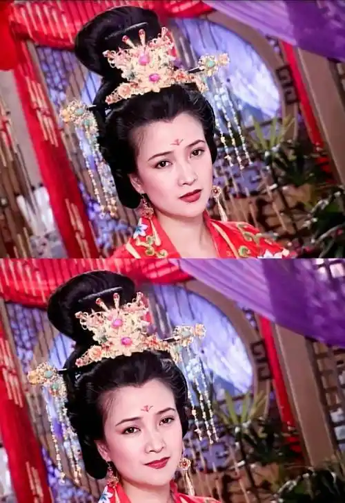 原创内地第一古典美女何晴四大名著都有参演古装美征服一代人