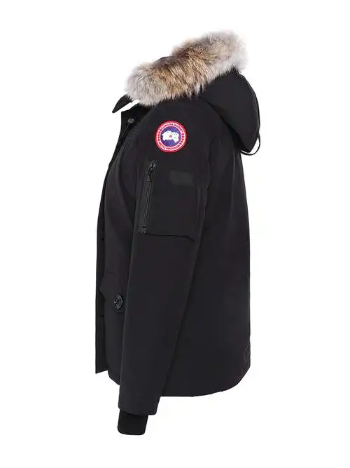 【17秋冬】canada goose/加拿大鹅 连帽毛领短款女士羽绒服 2530la