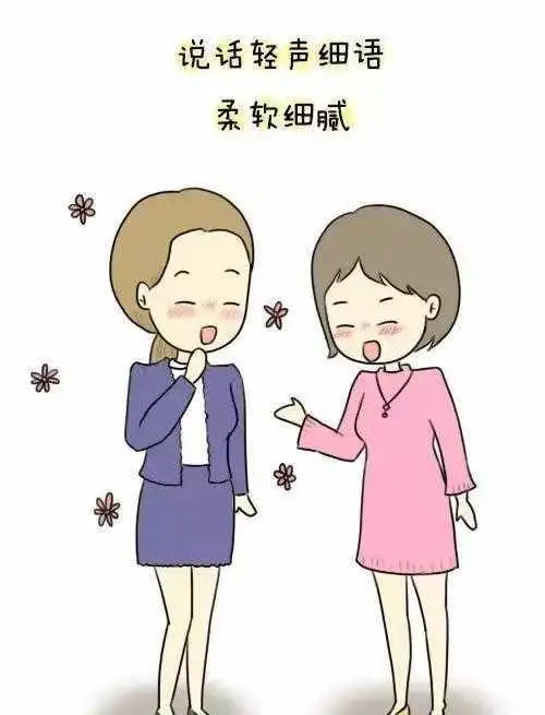 轻声说话简笔画