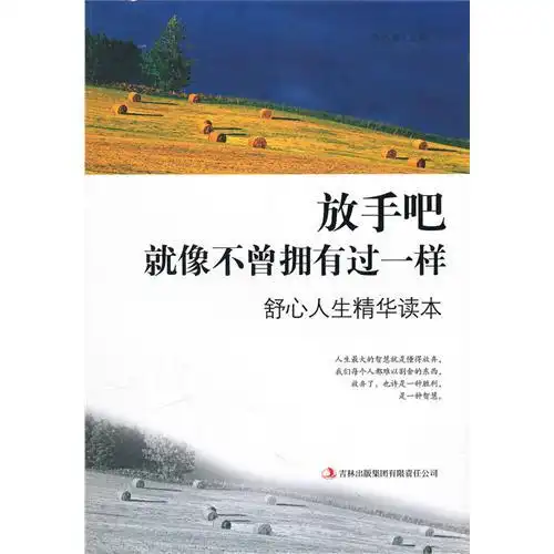 书名:放手吧,就像不曾拥有过一样 原价:29.