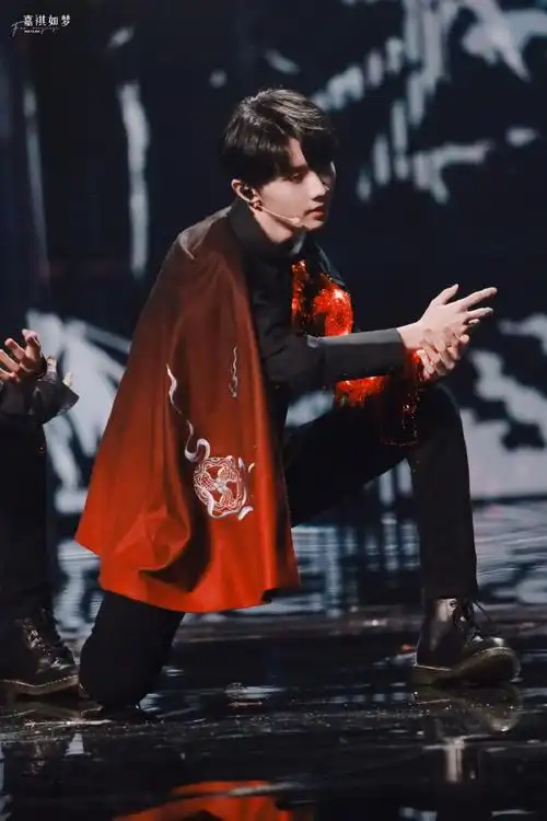 马嘉祺古风戏腔##时代少年团古风舞台##时代少年团斗笠古风造型