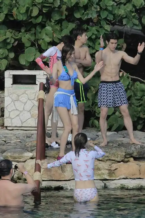 林志玲林志颖是幼儿园同学#林志玲 7015 〈花样姐姐〉第二季泳