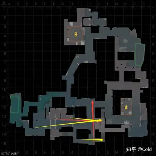 csgo地图inferno全分析6侧道六中六