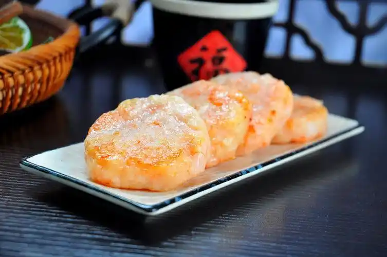 手打虾饼 果蔬鲜虾饼 虾仁饼空气炸锅早餐半成品食材美食 手打虾饼260