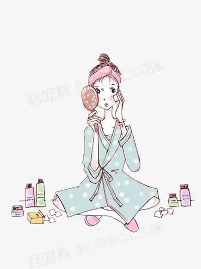 的女孩哭泣的女孩戴口罩的女孩可爱的女孩梳妆打扮的女孩pngai打扮