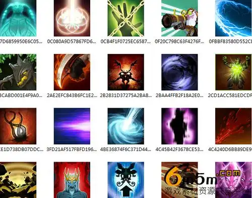 战略游戏《dota2》技能图标素材