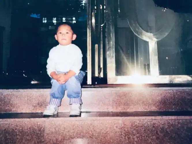 儿子小时候的照片