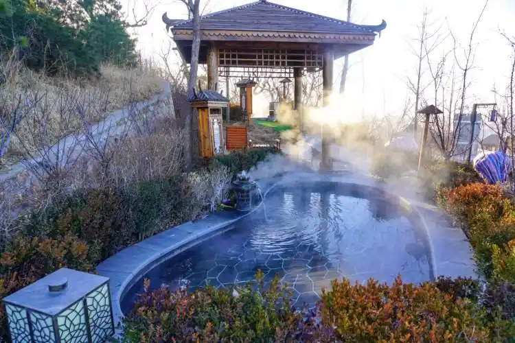 温泉水滑洗凝脂,冬寒赐浴汤泉宫