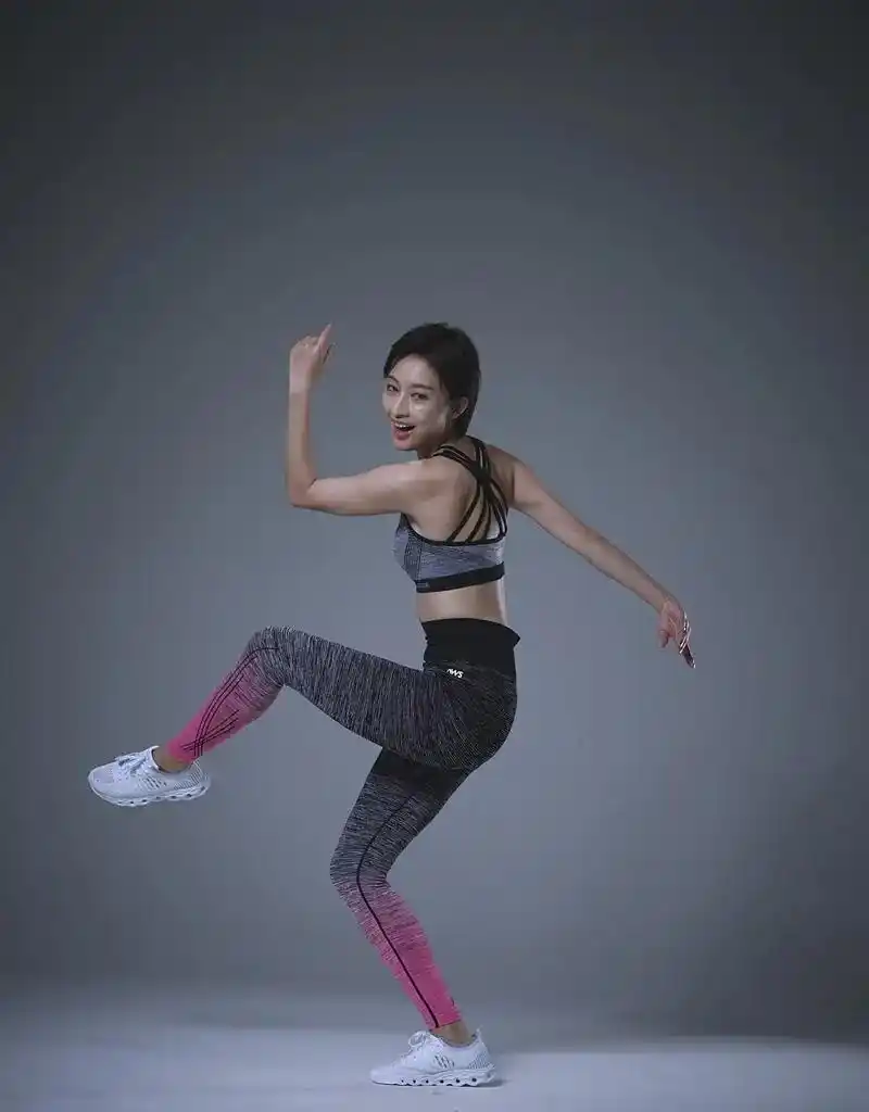 张俪健身棚拍,这身材也太好了