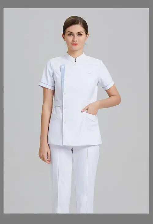 缔曼格护士服春夏季女高端医护服分体装医院口腔美容院可定制短袖款