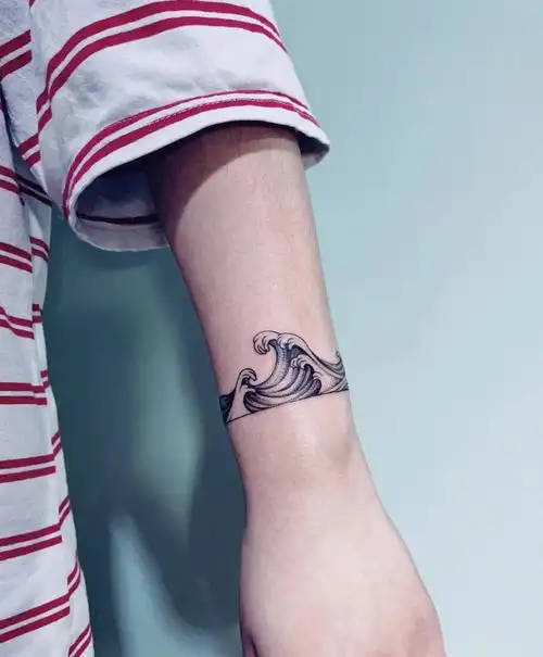 tattoo海浪vowtattoo