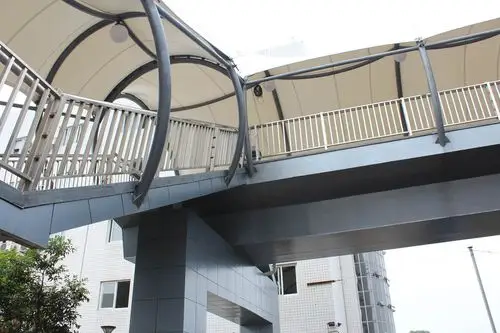 雅戈尔天桥-路桥工程-重庆欧冠钢结构有限公司