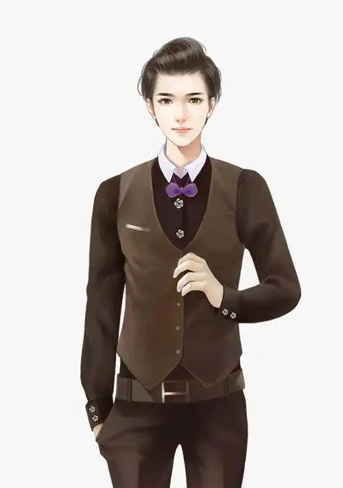 西装男手绘 男士西装裤款式图手绘-图片大观-奇异网