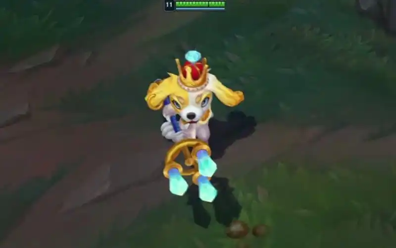 【4k】小鱼人绒毛至臻升级版皮肤最高特效展示,菲兹潮汐海灵【lol资讯