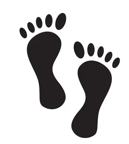 我们猜测你可能还会关心的免抠图片素材还包括小脚丫,脚印,脚印图案等