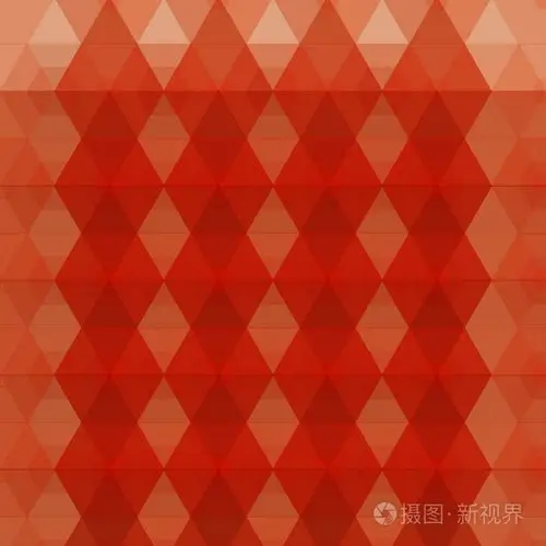 红色三角形背景