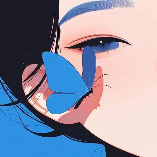 头像分享,蝴蝶头像,是如此的唯美梦幻