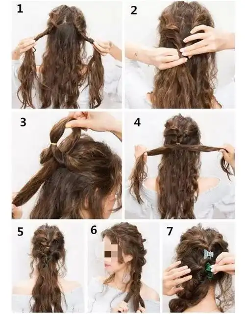 时尚编发教程图解,你和女神之间就差这个发型!(第2页)