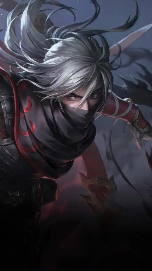 lol英雄联盟 刀锋之影 泰隆 talo 银龙裁决 男刀 夜中血影 炫彩 手机