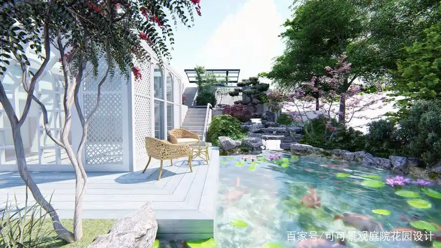 别墅庭院设计:巧妙设计庭院的小技巧,学会一两招,还怕庭院不美
