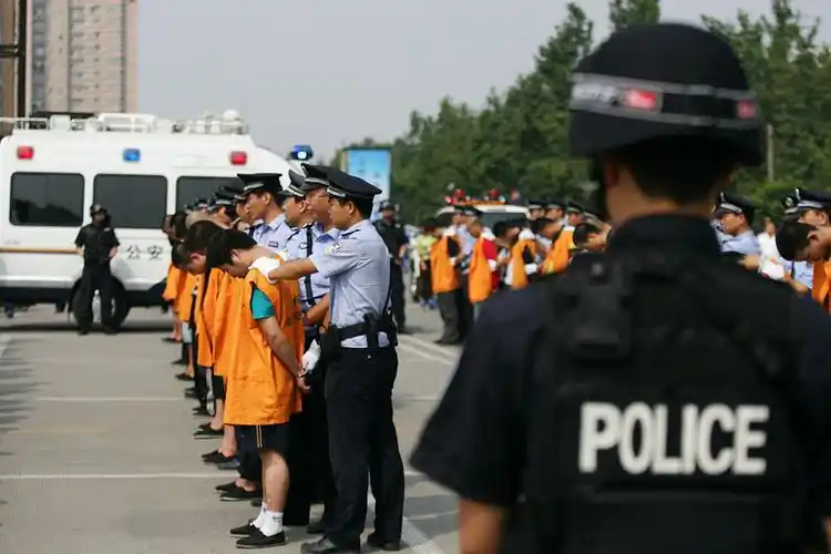 西安再现"公捕大会"