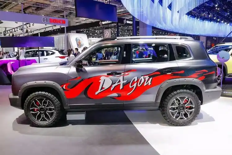 哈佛大狗改装版亮相上海车展,再一次展现它的改装潜质