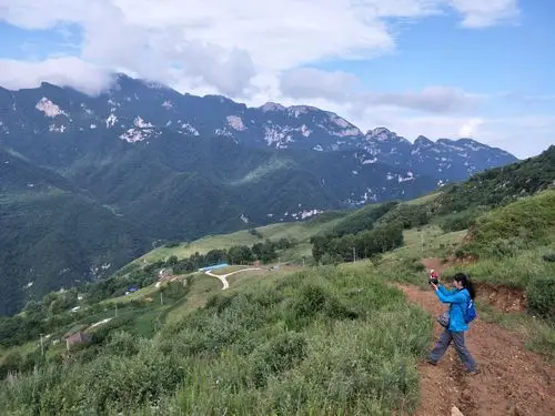 蓝田流峪草甸山野漫步