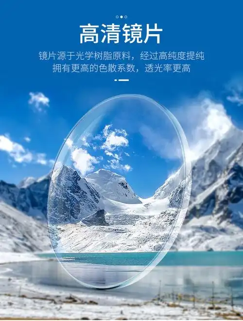 超视力老花眼镜 超视力眼镜新型远近三用官方旗舰店 圆形款【超清防