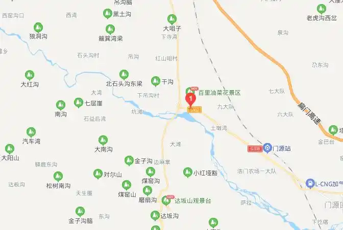 门源百里油菜花海景区在哪里最佳赏花点推荐