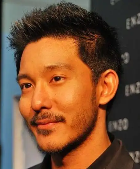 明星留络腮胡古仔显老吴京很帅李小龙像野人他却最适合留