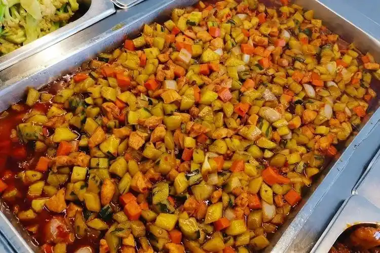 先吃为敬石家庄二中食堂日常