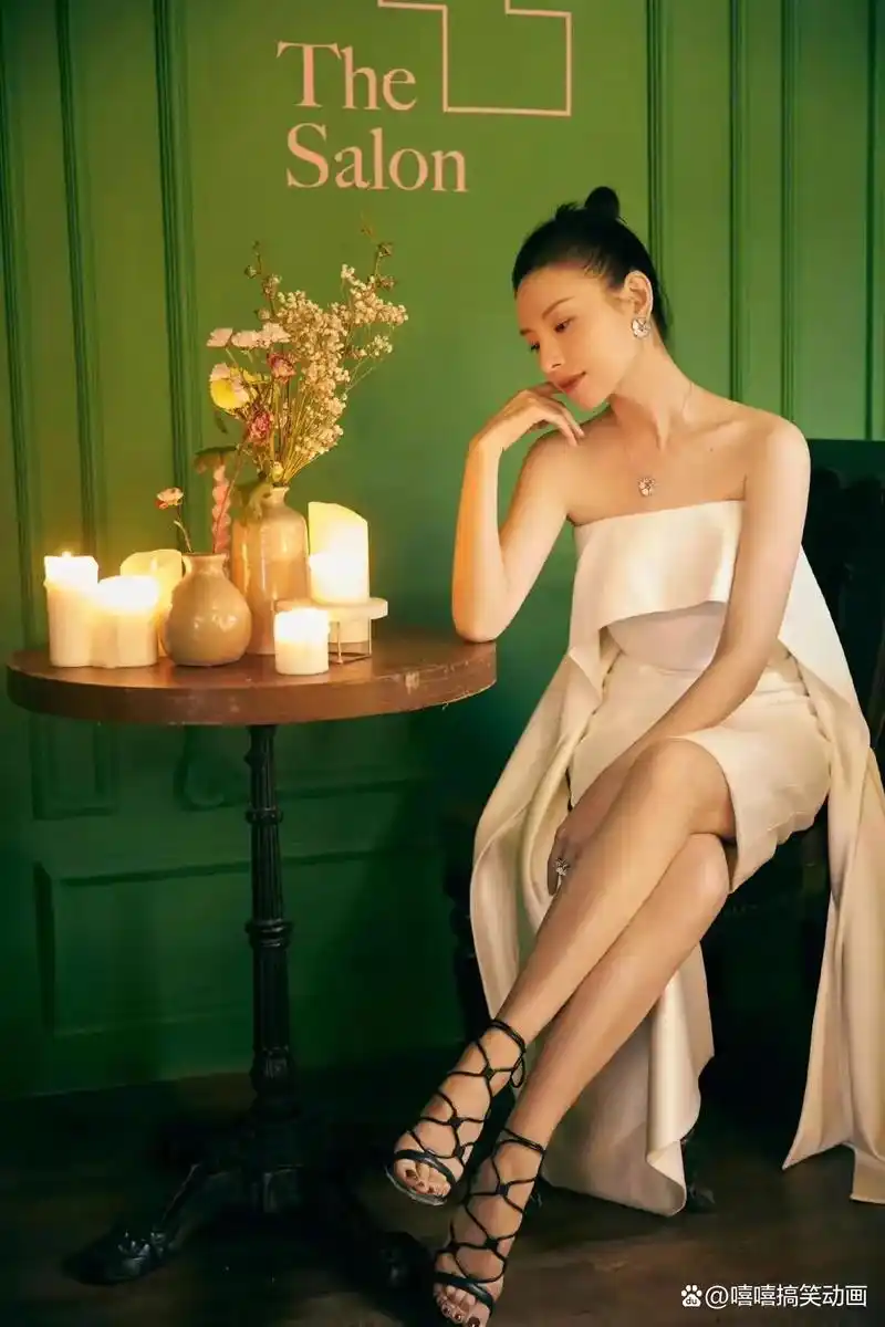 气质女神董洁长裙写真:温婉甜美