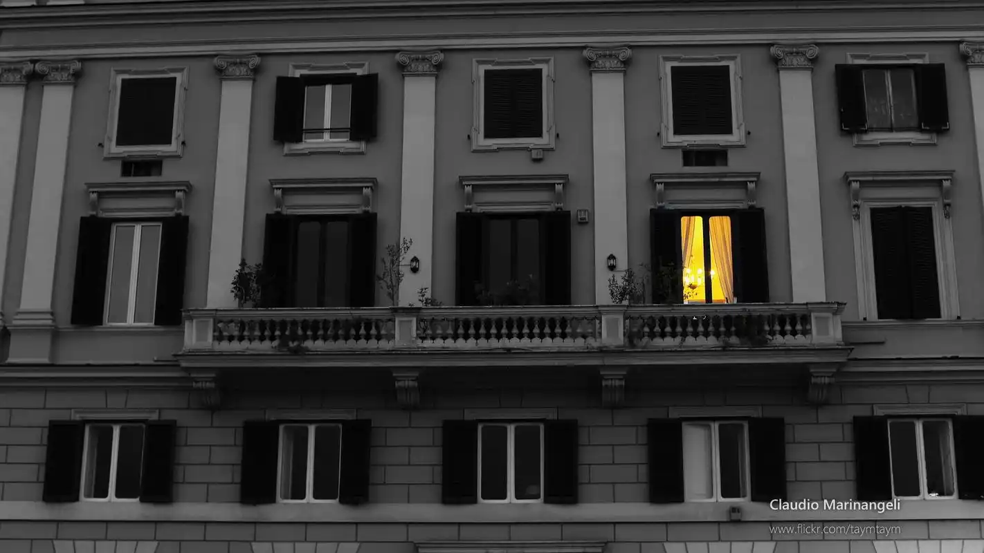 意大利美景黑白风壁纸第一辑