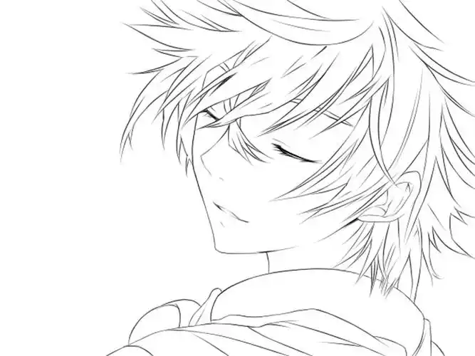 【素材】临摹动漫线稿